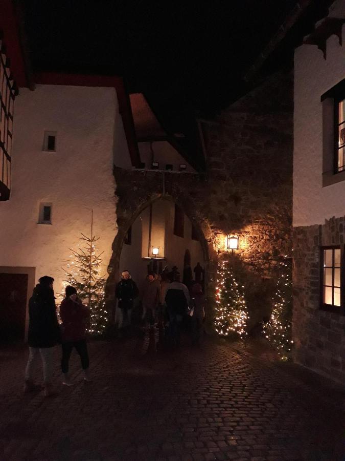 Ferienwohnung An Der Kleinen Schreinerei Hallschlag エクステリア 写真